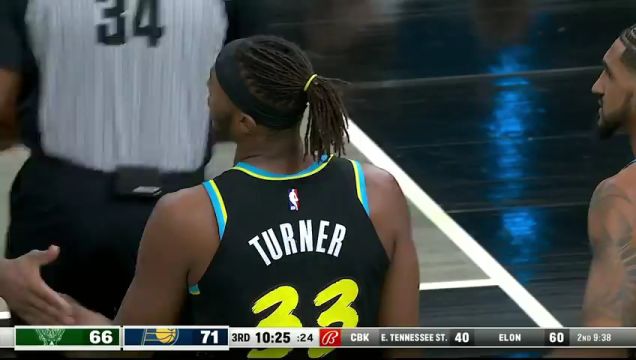【2023年11月10日】NBA常規(guī)賽：雄鹿vs步行者第3節(jié)中文解說回放