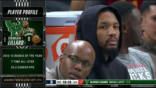 【2023年11月10日】NBA常規(guī)賽：雄鹿vs步行者第1節(jié)英文原聲回放