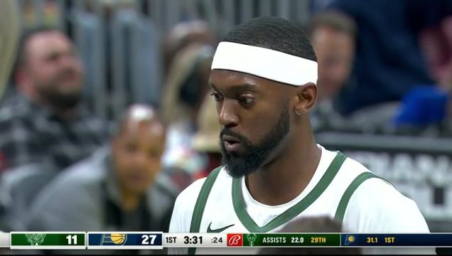 【2023年11月10日】NBA常規(guī)賽：雄鹿vs步行者第1節(jié)中文解說回放