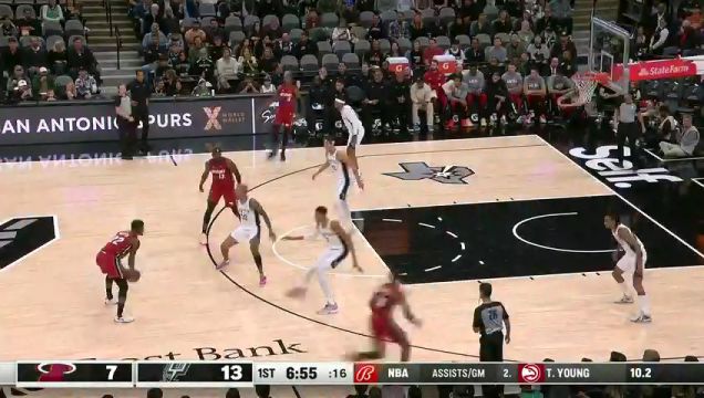 【2023年11月13日】NBA常規(guī)賽:熱火vs馬刺第1節(jié)中文解說錄像回放