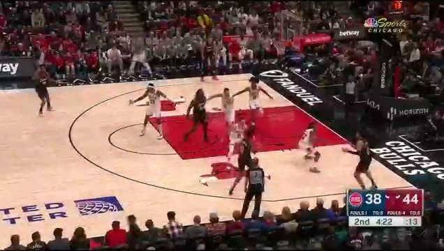【2023年11月13日】NBA常規(guī)賽:活塞vs公牛第2節(jié)中文解說錄像回放