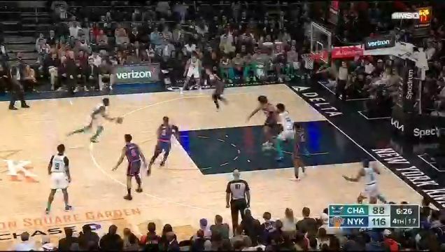 【2023年11月13日】NBA常規(guī)賽：黃蜂vs尼克斯第4節(jié)中文解說錄像回放