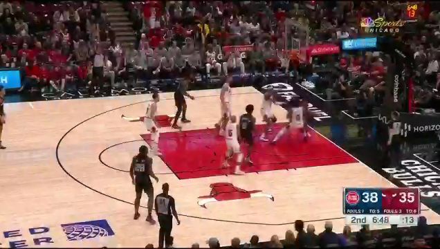 【2023年11月13日】NBA常規(guī)賽:活塞vs公牛第2節(jié)英文原聲錄像回放
