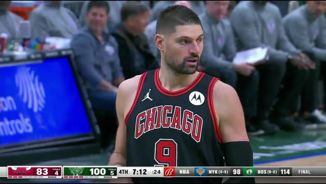【2023年11月14日】NBA常規(guī)賽:公牛vs雄鹿第4節(jié)英文原聲錄像回放