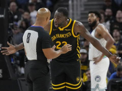 禁賽！NBA官宣：追夢格林因鎖喉戈貝爾被禁賽5場