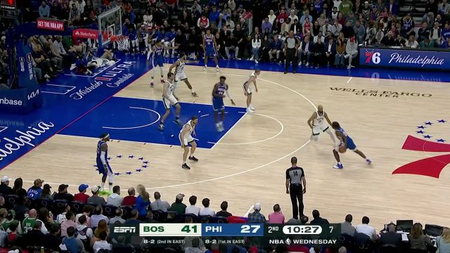 【2023年11月16日 凯尔特人vs76人集锦】脚下生风！马克西脚步灵动连取五分