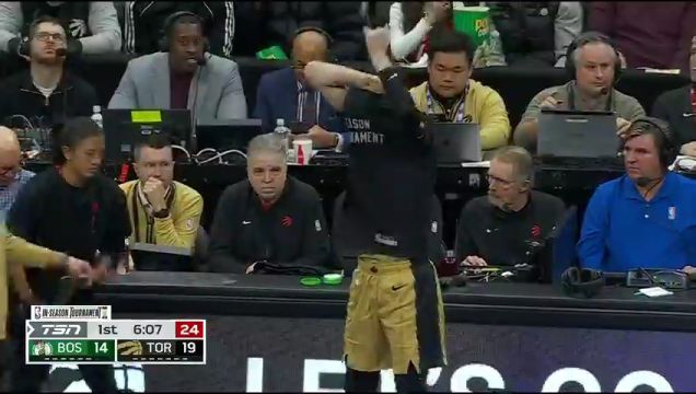 【2023年11月18日】NBA季中錦標賽：凱爾特人vs猛龍第1節(jié)中文解說錄像回放