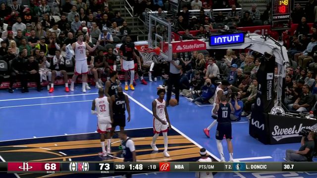 【2023年11月18日】NBA季中錦標(biāo)賽：火箭vs快船第3節(jié)中文解說錄像回放