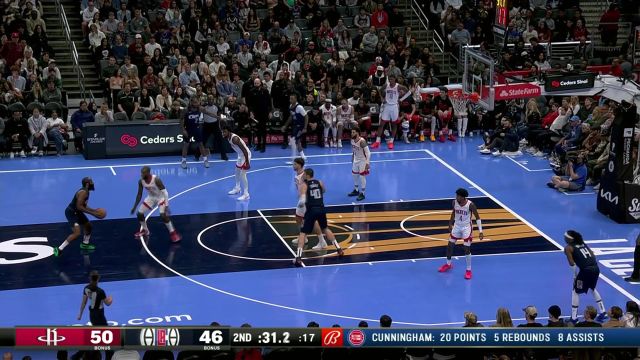 【2023年11月18日】NBA季中錦標(biāo)賽：火箭vs快船第2節(jié)中文解說錄像回放