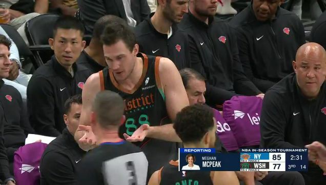 【2023年11月18日】尼克斯vs奇才第3節(jié)中文解說錄像回放