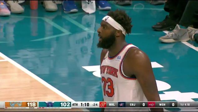 【2023年11月19日】NBA常規(guī)賽:尼克斯vs黃蜂第4節(jié)中文解說錄像回放