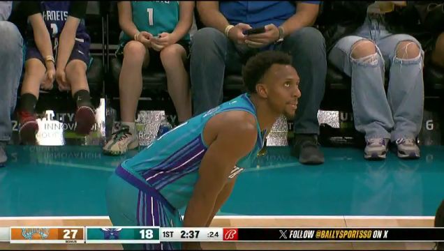 【2023年11月19日】NBA常規(guī)賽:尼克斯vs黃蜂第1節(jié)英文原聲錄像回放