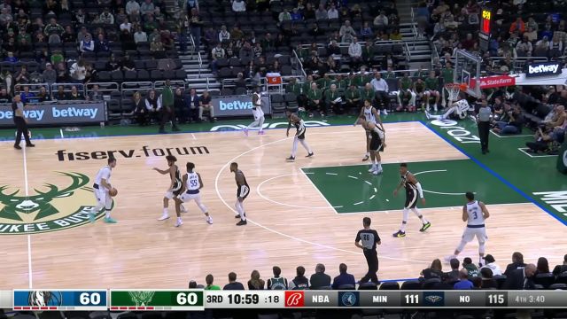 【2023年11月19日 独行侠vs雄鹿集锦】东契奇7分
