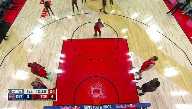 【2023年11月20日】NBA季中錦標賽小組賽:活塞vs猛龍第1節(jié)英文原聲錄像回放