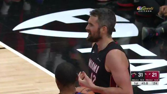 【2023年11月21日】NBA常規(guī)賽:熱火vs公牛第1節(jié)英文原聲錄像回放