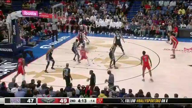 【2023年11月21日】NBA常規(guī)賽：國王vs鵜鶘第2節(jié)中文解說錄像回放