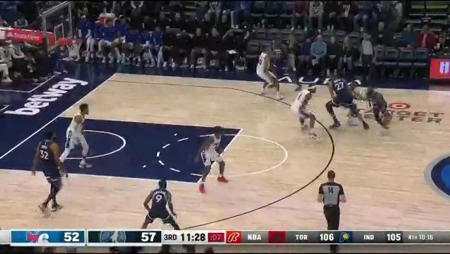 【2023年11月23日】NBA常規(guī)賽：76人vs森林狼第3節(jié)中文解說錄像回放