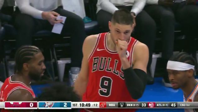 【2023年11月23日】NBA常規(guī)賽:公牛vs雷霆第1節(jié)中文解說錄像回放