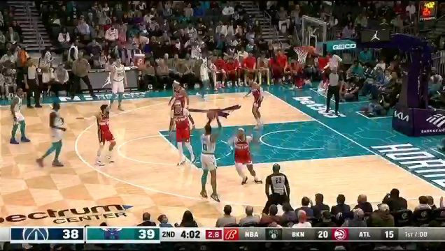 【2023年11月23日】NBA常規(guī)賽:奇才vs黃蜂第2節(jié)英文原聲錄像回放