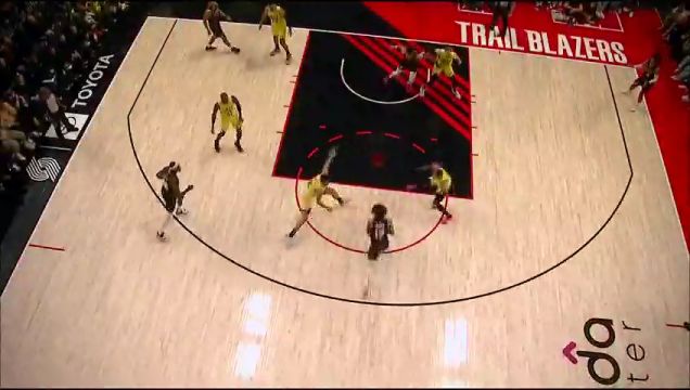 【2023年11月23日 爵士vs開拓者集錦】NBA常規(guī)賽：爵士vs開拓者第2節(jié)中文解說回放