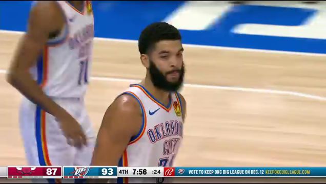 【2023年11月23日】NBA常規(guī)賽:公牛vs雷霆第4節(jié)英文原聲錄像回放