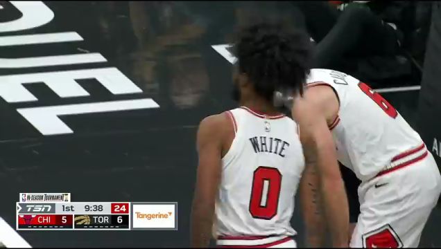 【2023年11月25日】NBA季中錦標賽小組賽：公牛vs猛龍第1節(jié)中文解說錄像回放