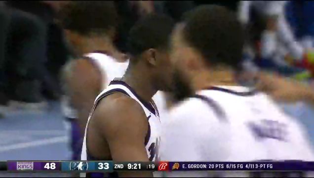 【2023年11月25日】NBA季中錦標(biāo)賽小組賽:國(guó)王vs森林狼第2節(jié)英文原聲錄像回放