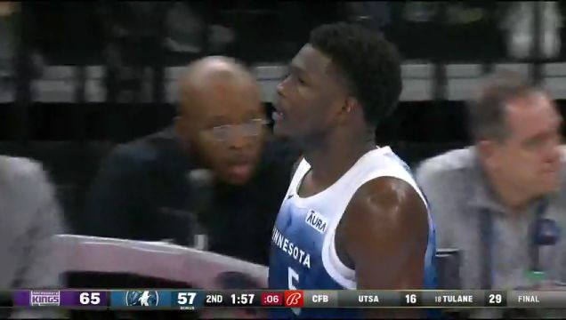【2023年11月25日】NBA季中錦標(biāo)賽小組賽:國(guó)王vs森林狼第2節(jié)中文解說(shuō)錄像回放
