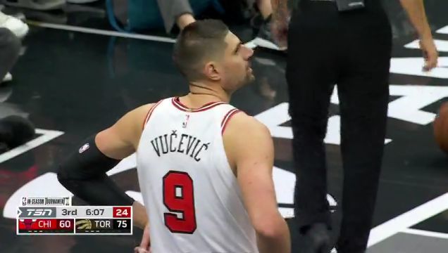 【2023年11月25日】NBA季中錦標賽小組賽：公牛vs猛龍3節(jié)英文原聲錄像回放