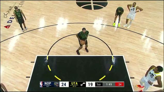 【2023年11月26日】鵜鶘vs爵士第1節(jié)中文解說錄像回放