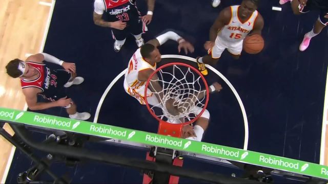 【2023年11月26日 老鹰vs奇才集锦】小伙子还是歇歇吧 加福德美式空中截停让穆雷无功而返