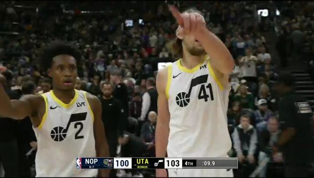 【2023年11月26日】鵜鶘vs爵士第4節(jié)中文解說錄像回放