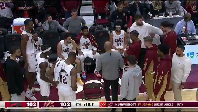 【2023年11月27日】NBA常規(guī)賽:猛龍vs騎士第4節(jié)英文原聲錄像回放