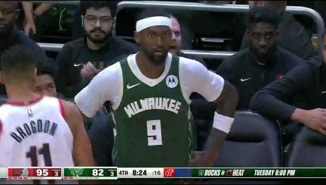 【2023年11月27日】NBA常規(guī)賽：開拓者vs雄鹿第4節(jié)中文解說錄像回放