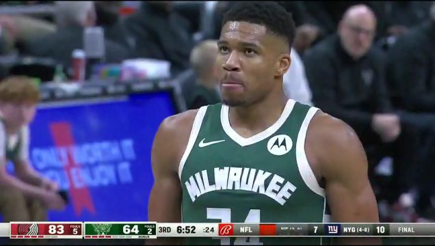 【2023年11月27日】NBA常規(guī)賽：開拓者vs雄鹿第3節(jié)中文解說錄像回放
