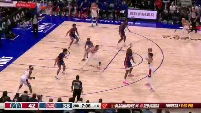 【2023年11月28日】NBA常規(guī)賽:奇才vs活塞第2節(jié)中文解說錄像回放
