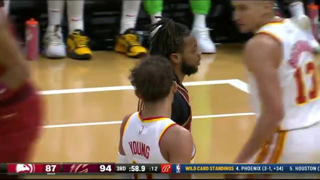【2023年11月29日】NBA季中錦標賽小組賽:老鷹vs騎士第3節(jié)英文原聲錄像回放