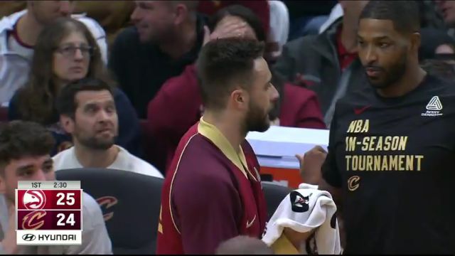 【2023年11月29日】NBA季中錦標賽小組賽:老鷹vs騎士第1節(jié)英文原聲錄像回放