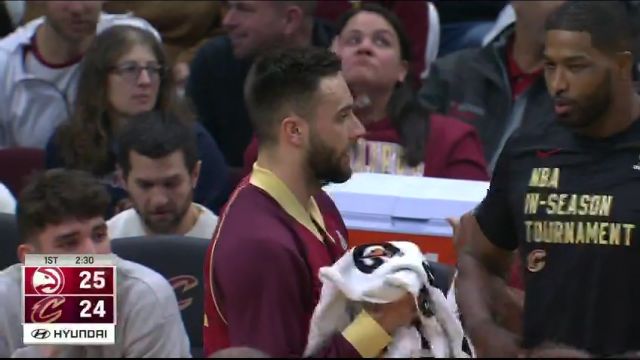 【2023年11月29日】NBA季中錦標賽小組賽:老鷹vs騎士第1節(jié)中文解說錄像回放
