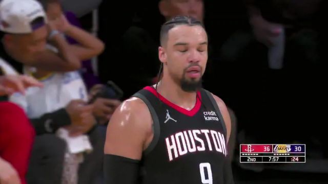 【2023年12月03日】NBA常規(guī)賽：火箭vs湖人第2節(jié)中文解說錄像回放