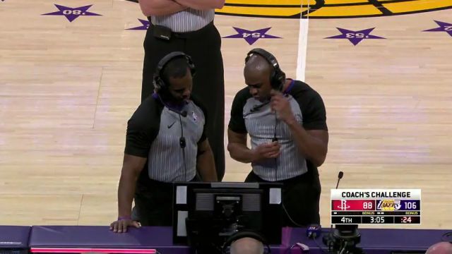 【2023年12月03日】NBA常規(guī)賽：火箭vs湖人第4節(jié)中文解說錄像回放