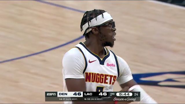 【2023年12月07日】NBA常規(guī)賽：掘金vs快船第2節(jié)中文解說錄像回放