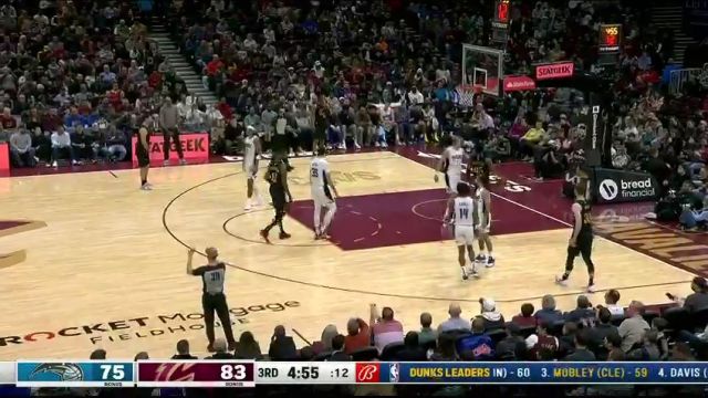 【2023年12月07日】NBA常規(guī)賽:魔術(shù)vs騎士第3節(jié)英文原聲錄像回放