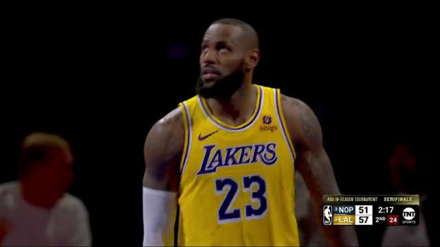 【2023年12月08日】鵜鶘vs湖人第2節(jié)中文解說錄像回放