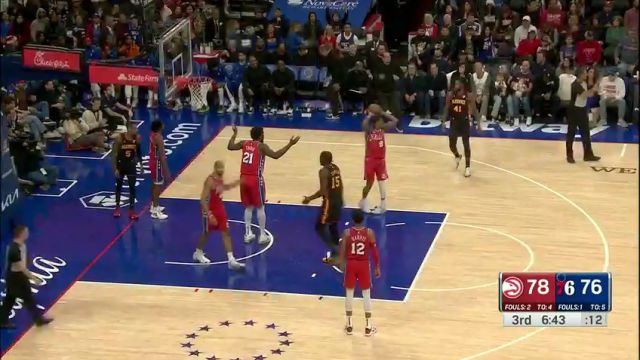 【2023年12月09日】NBA常規(guī)賽:老鷹vs76人第3節(jié)中文解說錄像回放