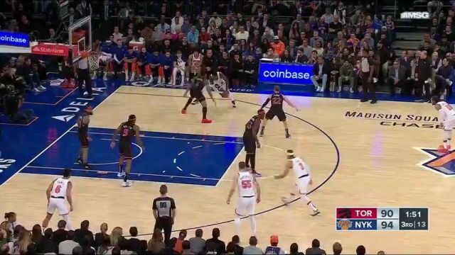 【2023年12月12日】NBA常規(guī)賽:猛龍vs尼克斯第3節(jié)中文解說錄像回放