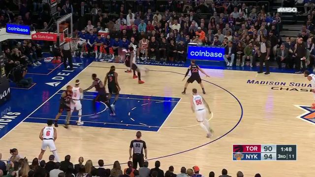【2023年12月12日】NBA常規(guī)賽:猛龍vs尼克斯第3節(jié)英文原聲錄像回放