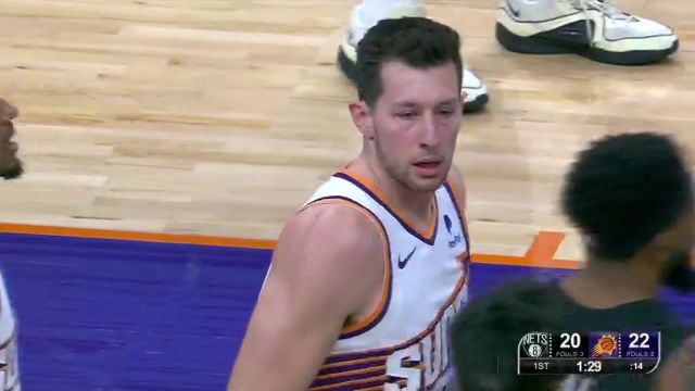 【2023年12月14日】NBA常規(guī)賽：籃網vs太陽第1節(jié)中文解說錄像回放