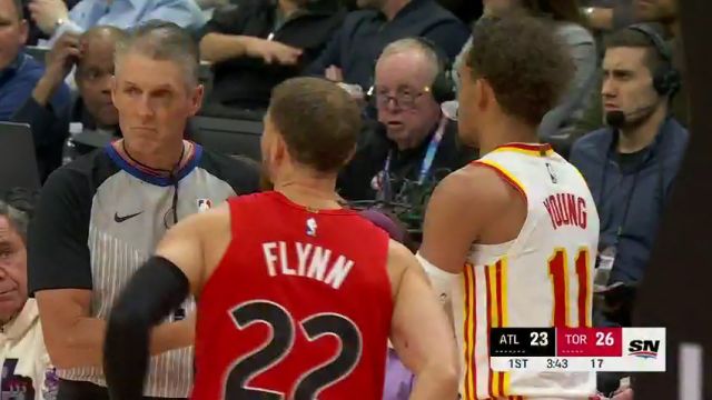 【2023年12月14日】NBA常規(guī)賽：老鷹vs猛龍第1節(jié)英文原聲錄像回放
