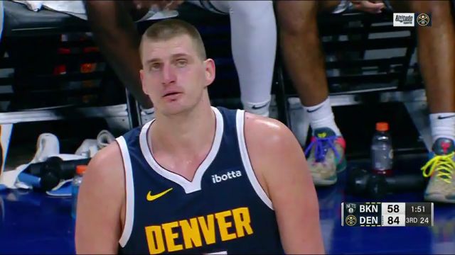 【2023年12月15日】NBA常規(guī)賽：籃網(wǎng)vs掘金第3節(jié)中文解說錄像回放